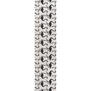 Liana Casual Coastal Flamingos Two-tone Indoor/Outdoor Area Rug
